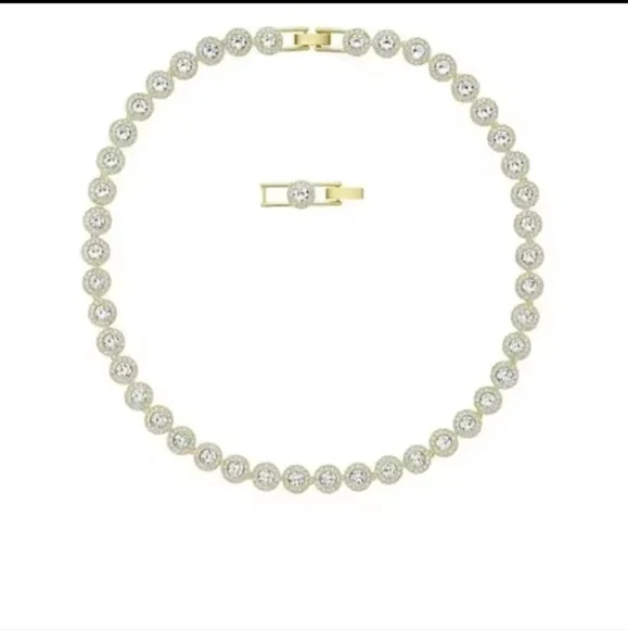 SALE❣️Gorgeous Swarovski Una Angelic Necklace Bracelet & Studs Set - Picture 5 of 12